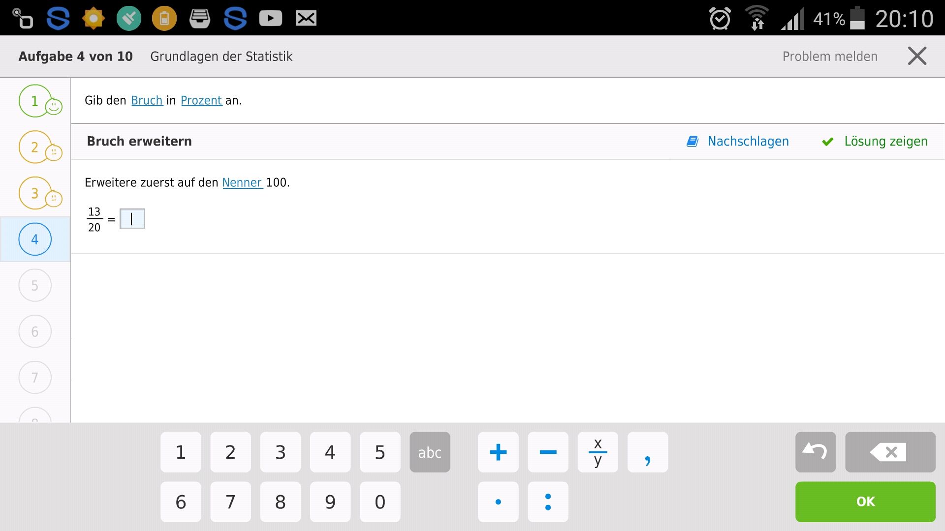 Mathe Hausaufgaben Gostudent