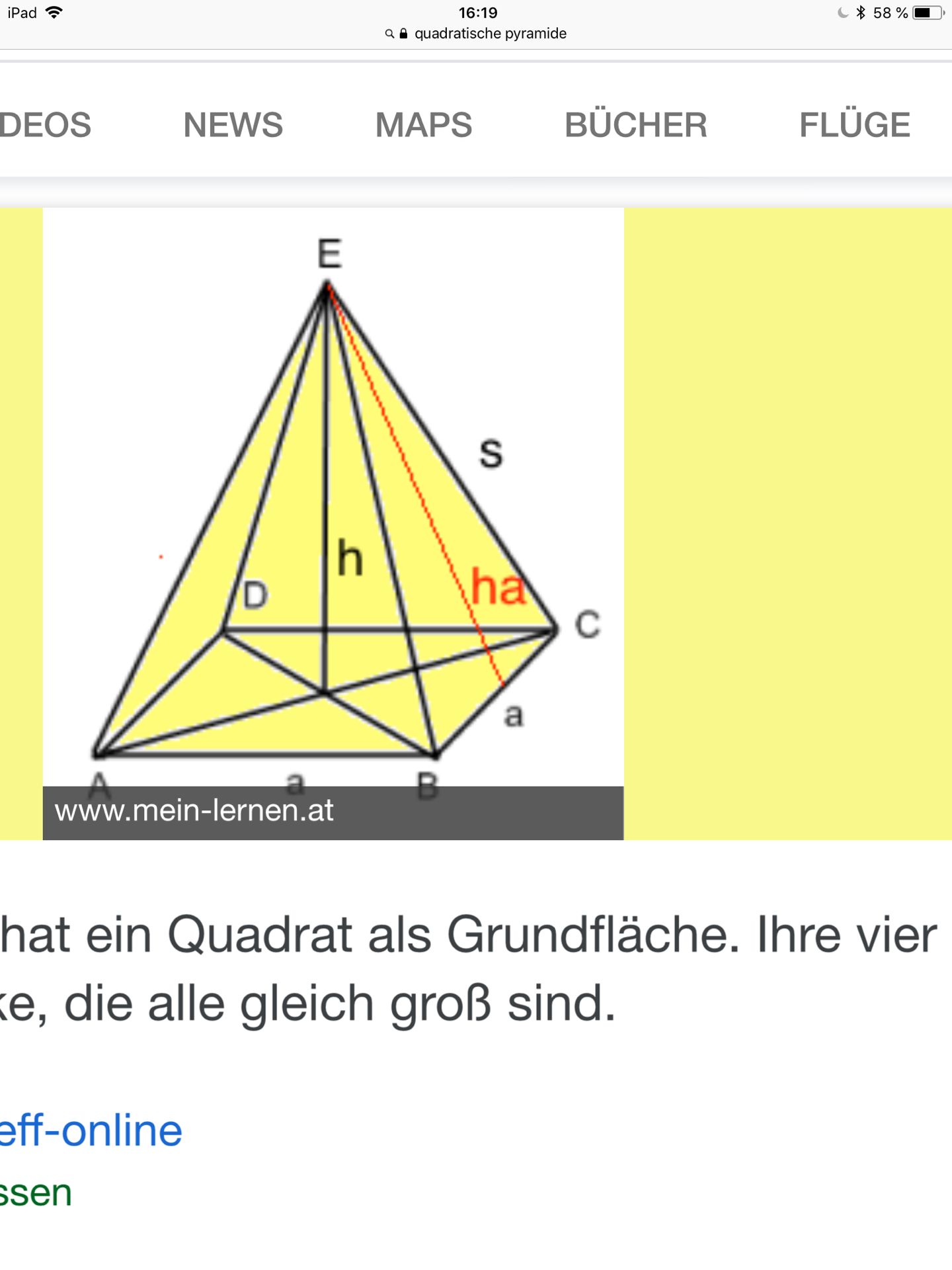 Pyramide Ha Berechnen