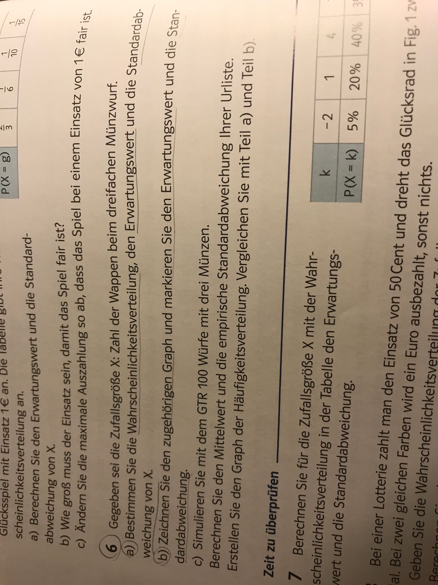 Wahrscheinlichkeitsverteilung | GoStudent