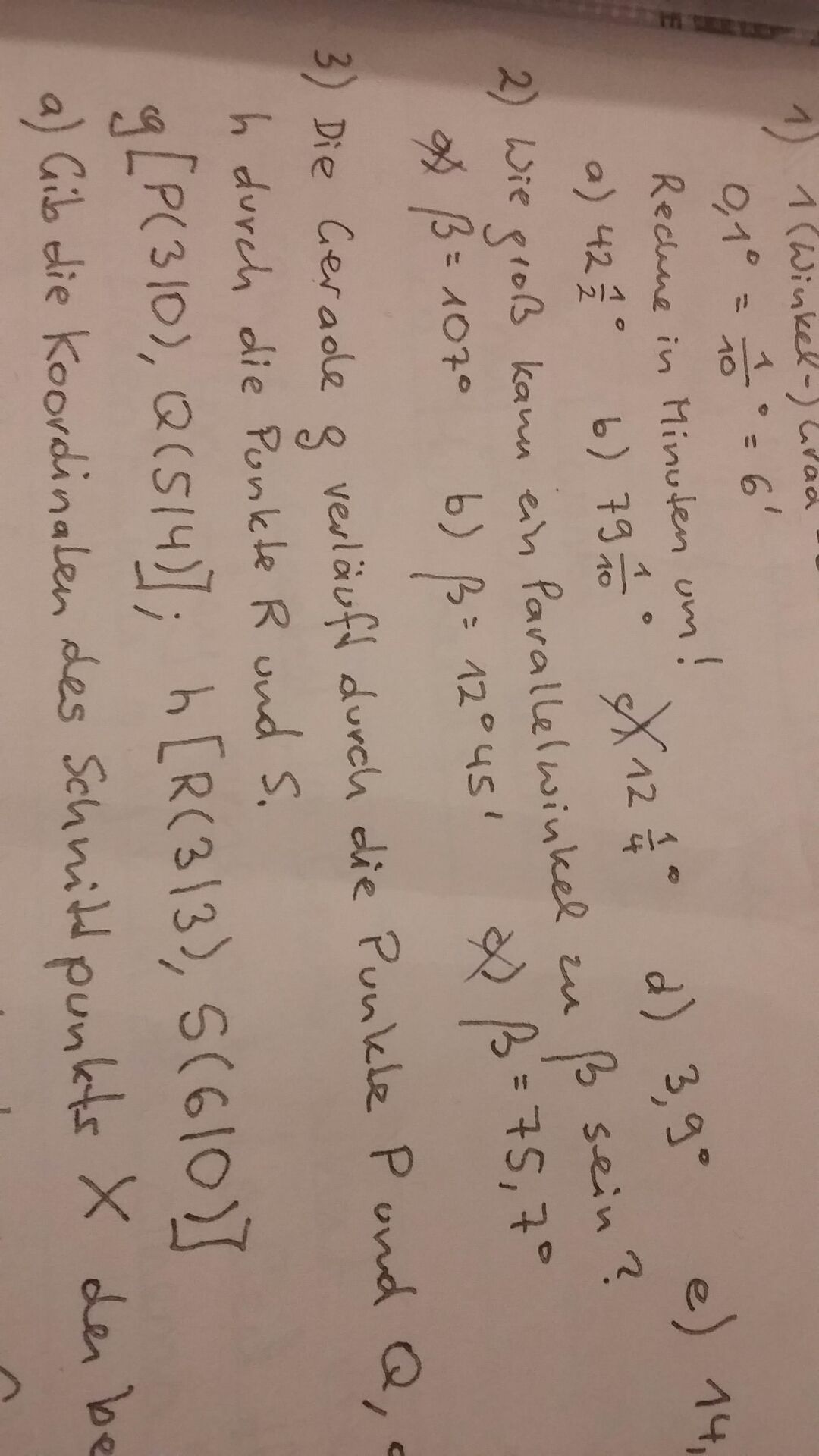 Wie Gross Kann Ein Parallelwinkel Zu Ss Sein Ss 107grad Gostudent