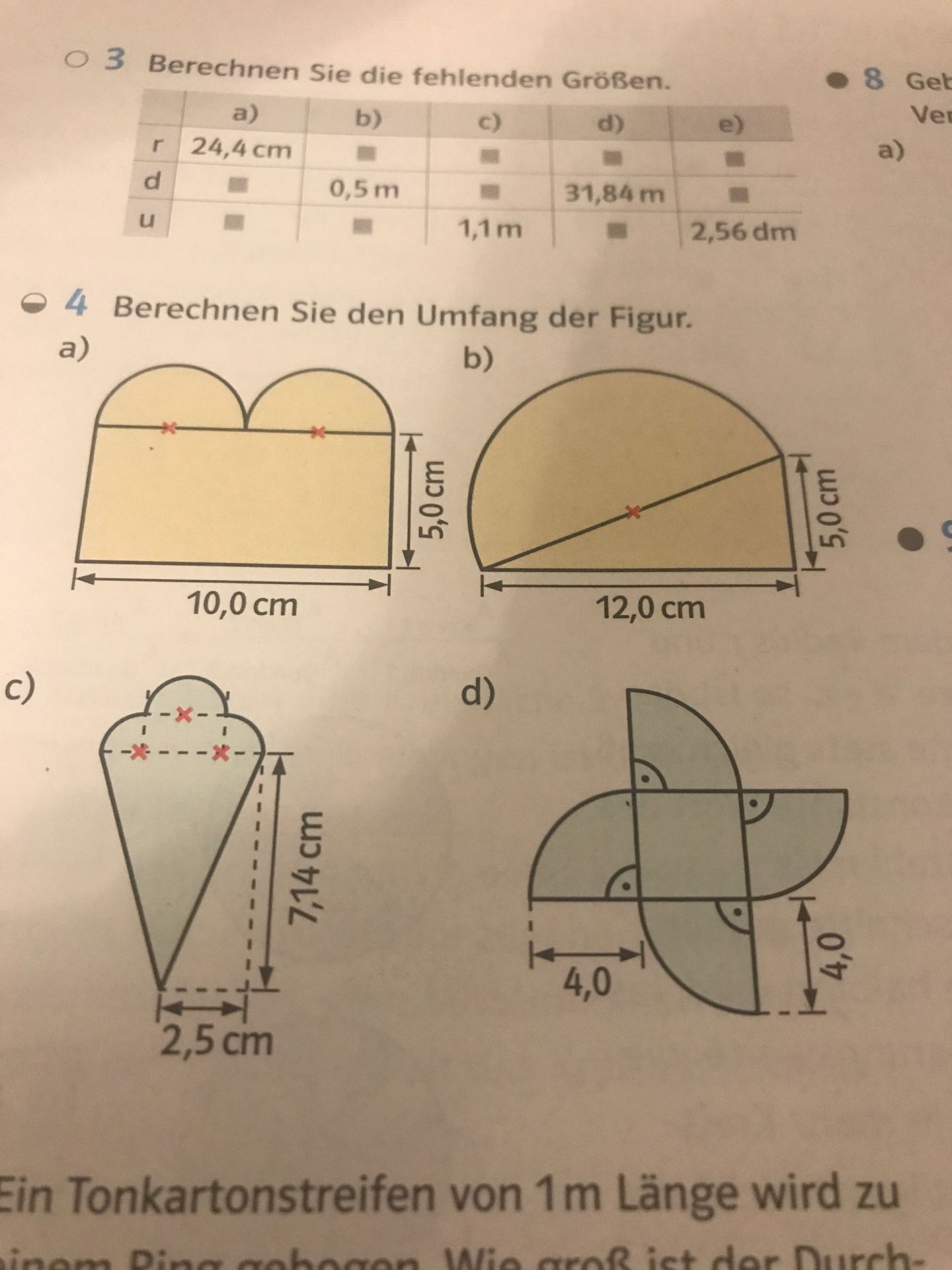Wie berechnet man den Umfang bei Figuren ? | GoStudent