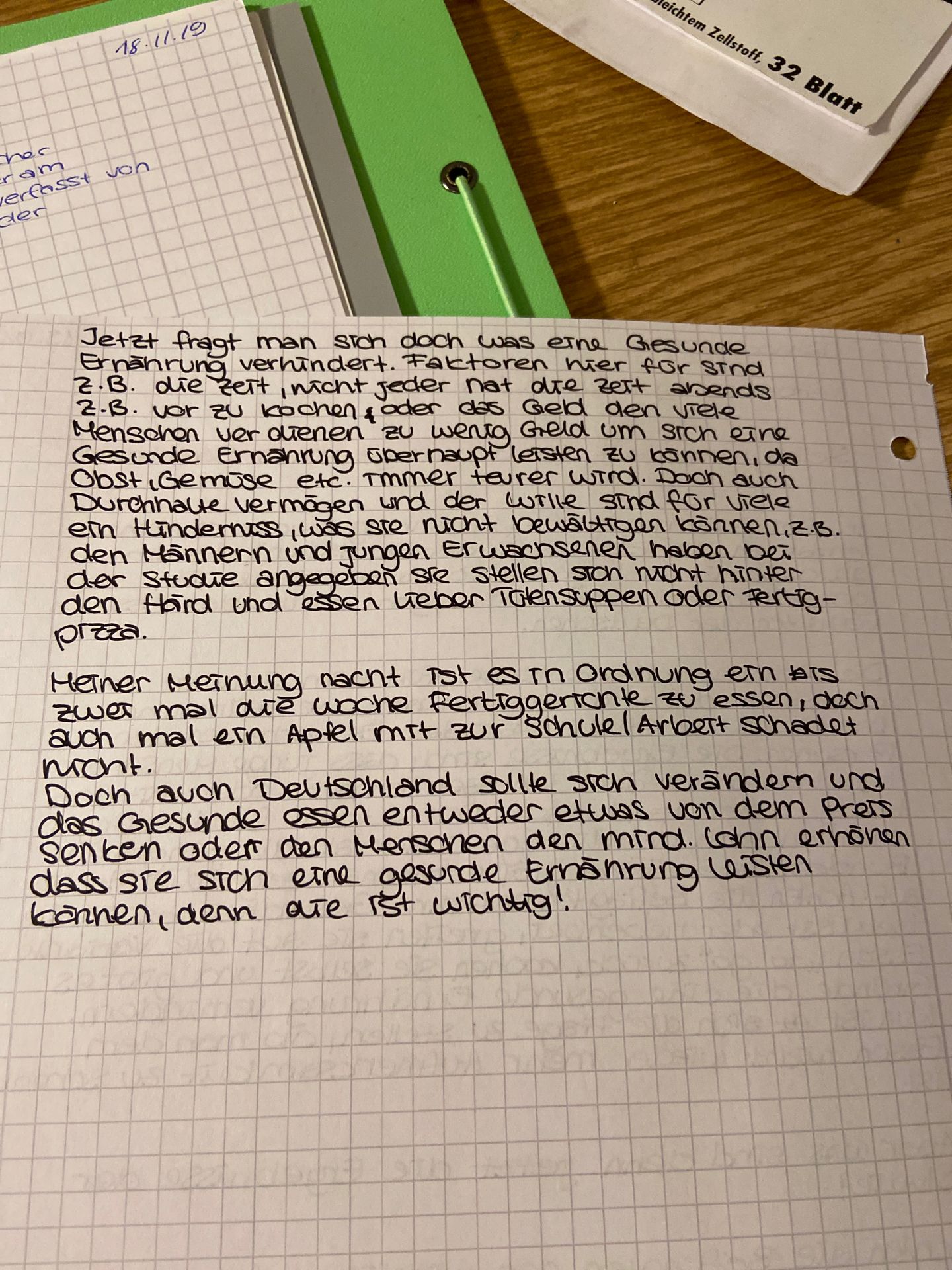 So Schreibe Ich In Mein Matheheft