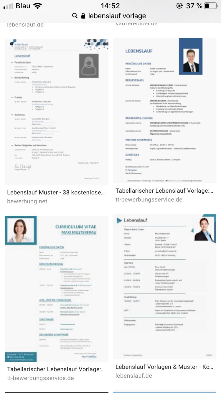 Arbeitslos Im Lebenslauf Schreiben : Muster Lebenslauf im ...