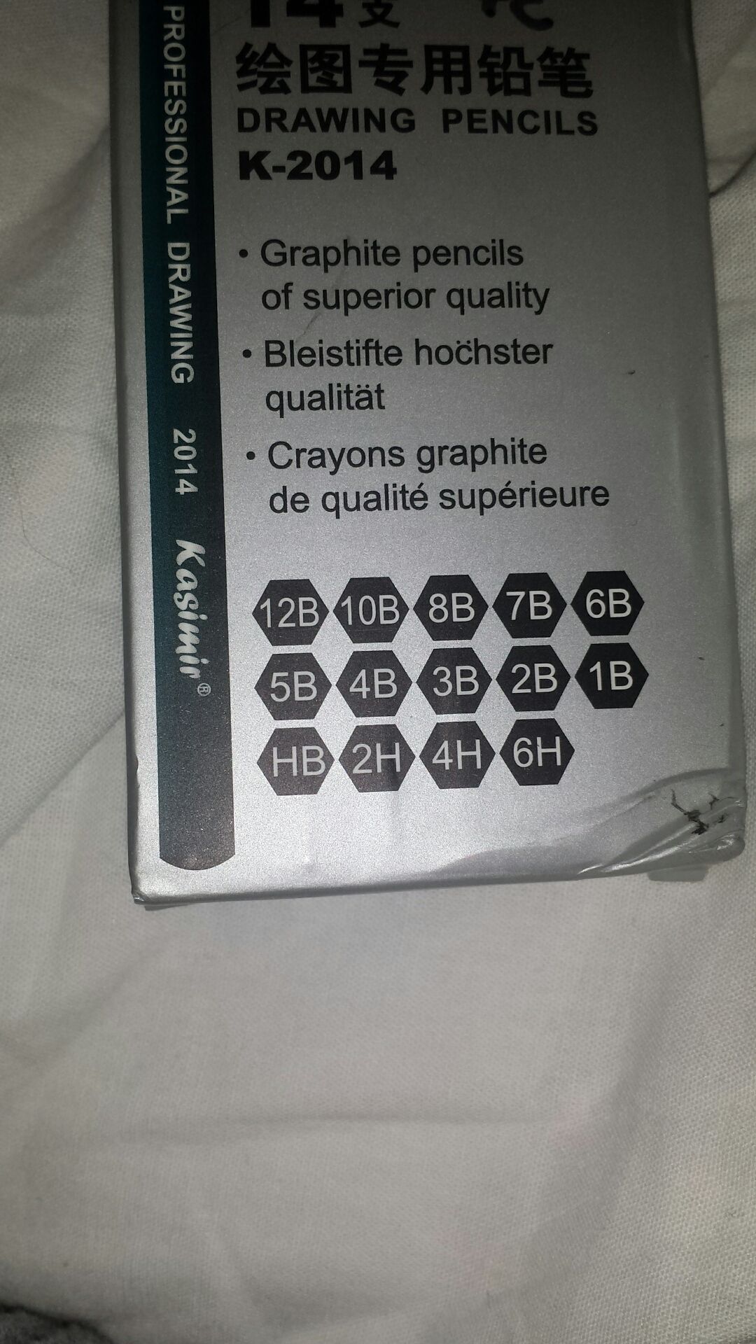In Kunst habe ich das Thema Bleistiftzeichnung. Ich muss ...