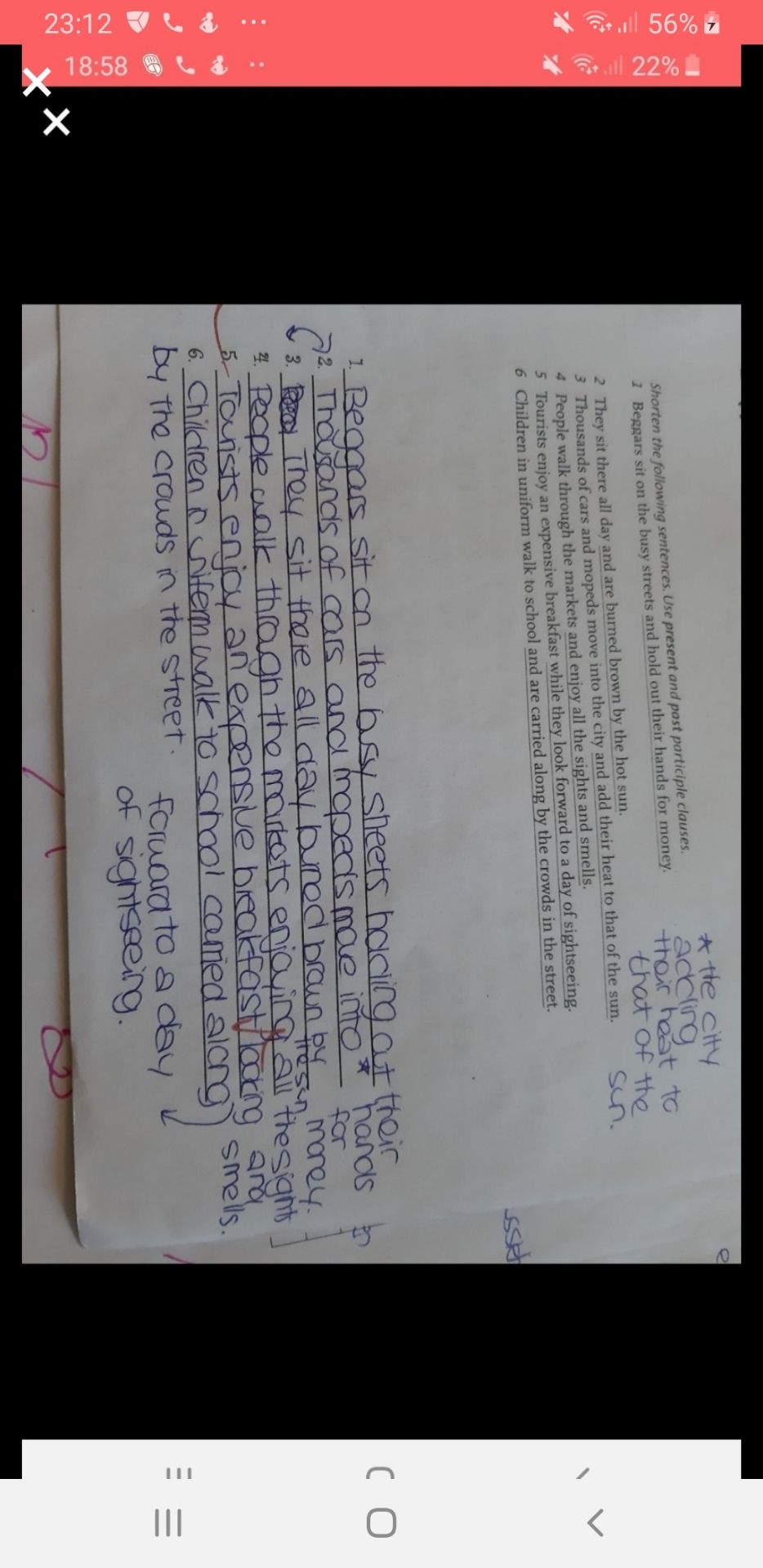 Bei P3 wann kommt da jetzt ein Komma hin wann nicht ...
