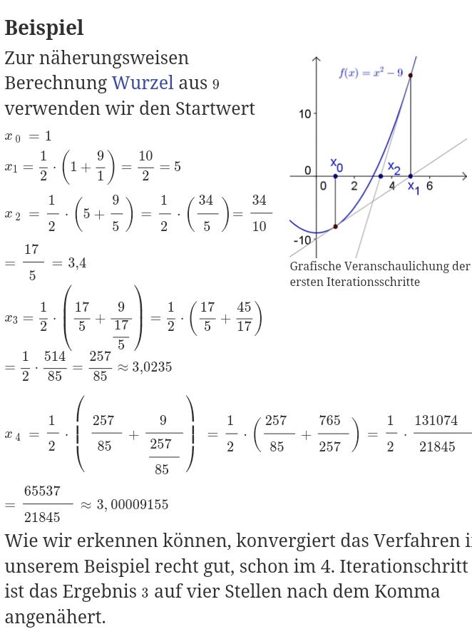 Wie funktioniert das heron Verfahren? | GoStudent