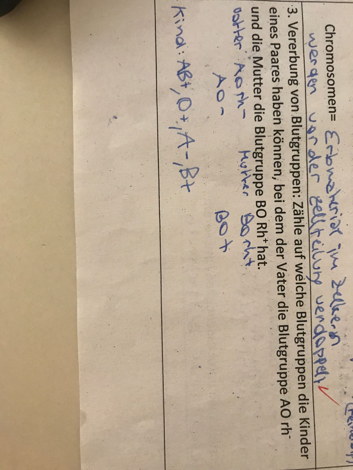 Blutgruppe Vater Mutter Positiv Kind Negativ Vererbung Der