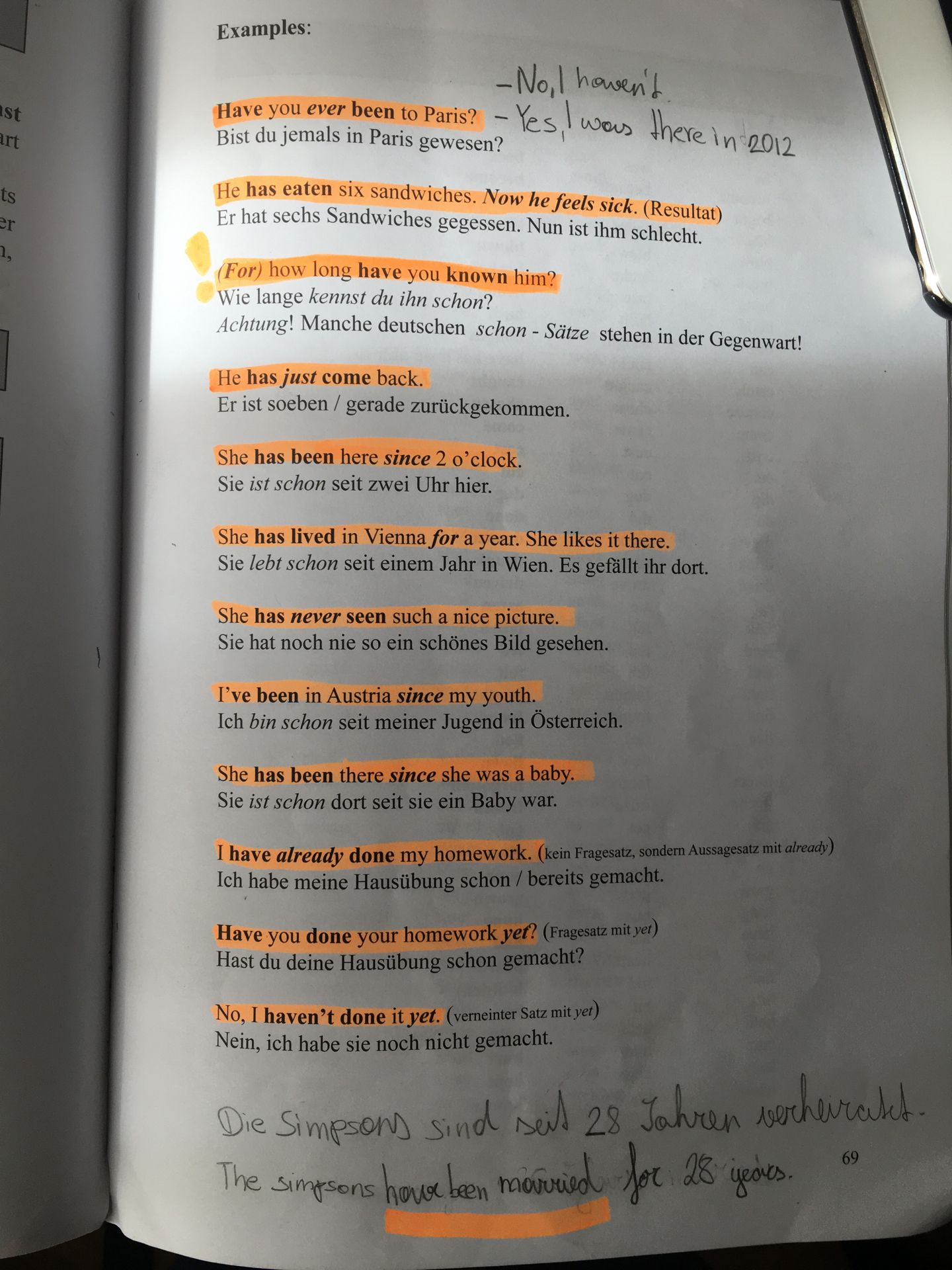Wie erkennt man wann present perfect und wann past tense ...