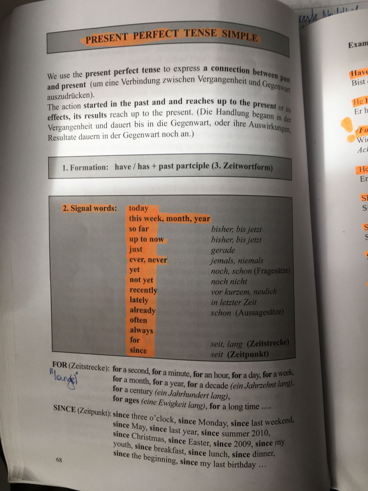 Wie erkennt man wann present perfect und wann past tense ...